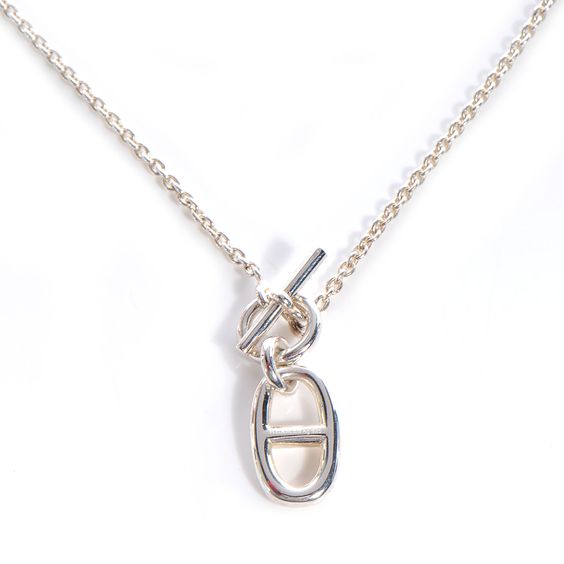[Eternal Jewelry]HM CHAINE D'ANCRE PENDANT NECKLACE STERLING SILVER