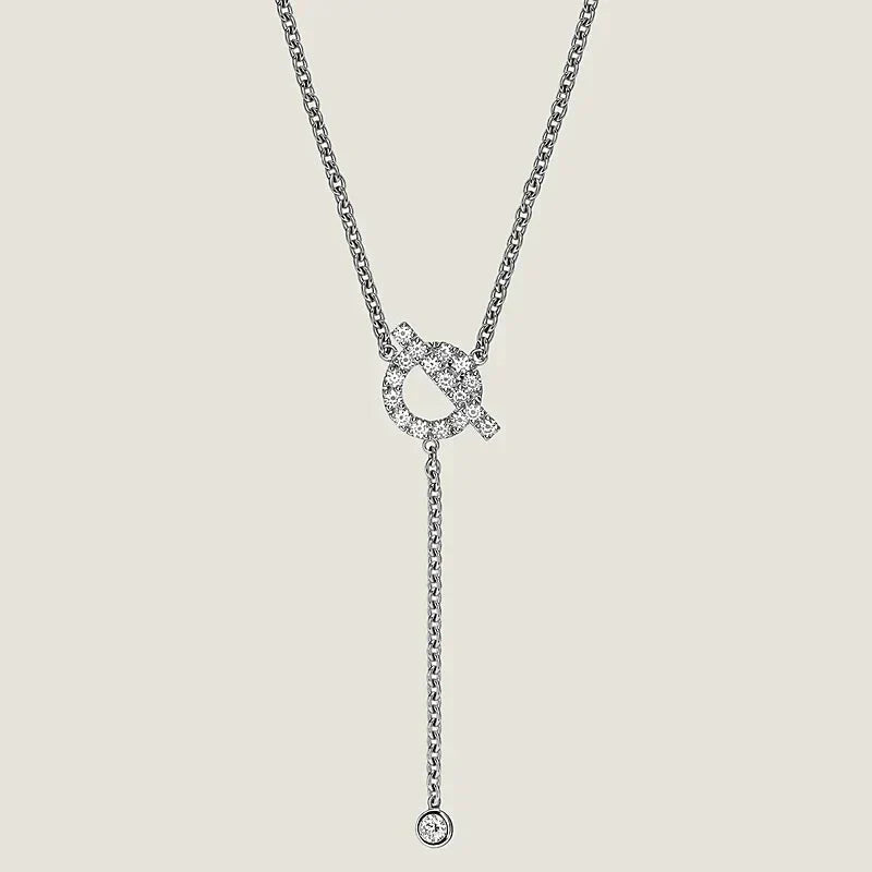 [Eternal Jewelry]FINESSE SILVER DIAMOND NECKLACE