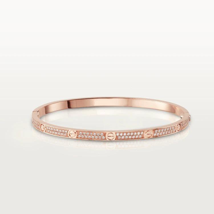 [Eternal Jewelry]LOVE BRACELET 3.65MM DIAMOND-PAVED