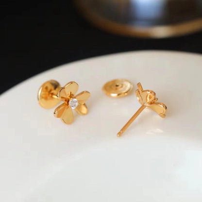 [Eternal Jewelry]FRIVOLE MINI SILVER FLOWER EARRINGS