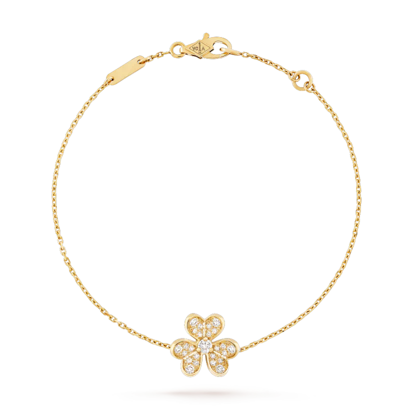[Eternal Jewelry]FRIVOLE GOLD FLOWER DIAMOND BRACELET