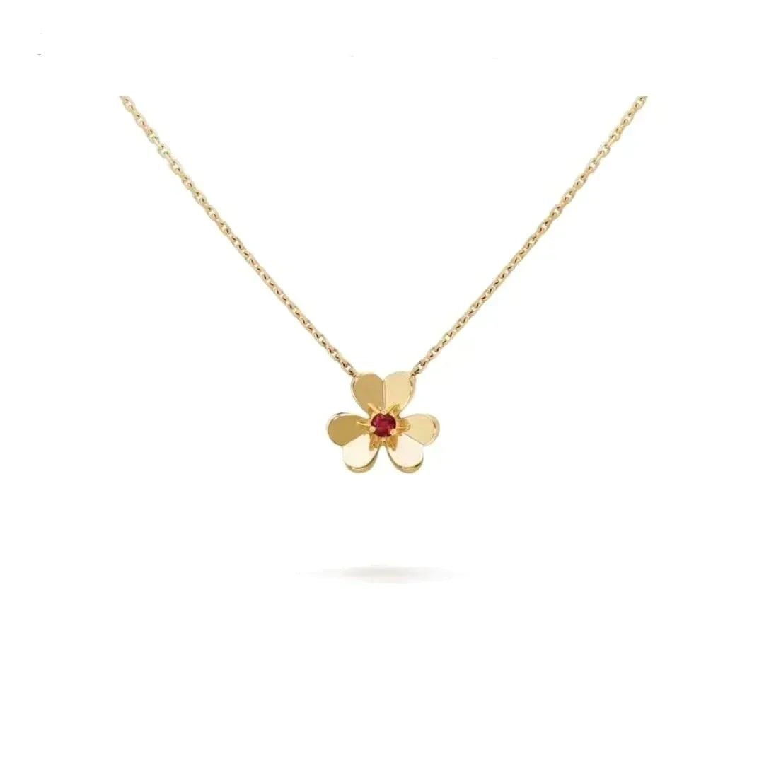 [Eternal Jewelry]FRIVOLE GOLD FLOWER NECKLACE