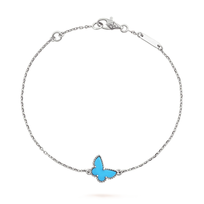 [Eternal Jewelry]BUTTERFLY TURQUOISE BUTTERFLY BRACELET SILVER