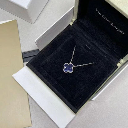 [Eternal Jewelry]CLOVER 15MM PIETERSITE NECKLACE SILVER