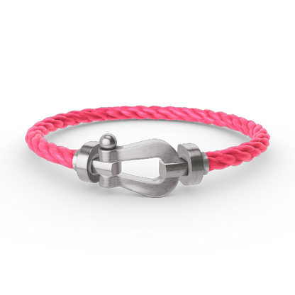 [Eternal Jewelry]FORCE LARGE HORSESHOE NO DIAMOND BRACELET SILVER
